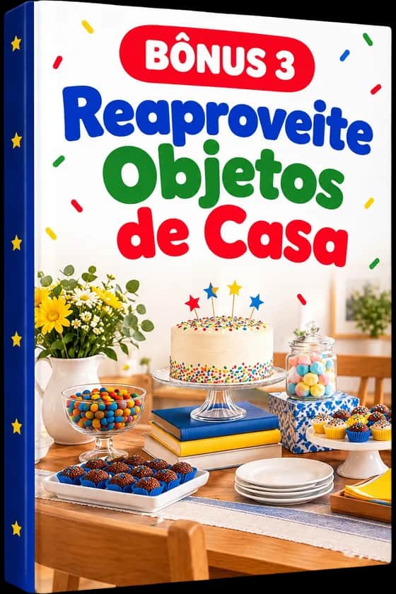 Capa do bônus: Guia para Reaproveitar Objetos de Casa